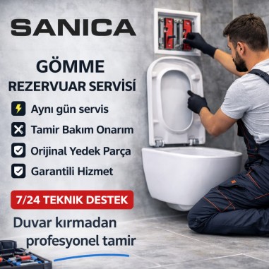 Sarıyer Sanica Gömme Rezervuar Servisi | En Yakın Servis Noktaları
