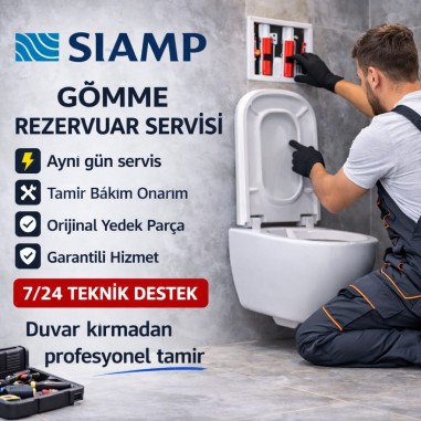 Sarıyer Siamp Gömme Rezervuar Servisi | En Yakın Servis Noktaları