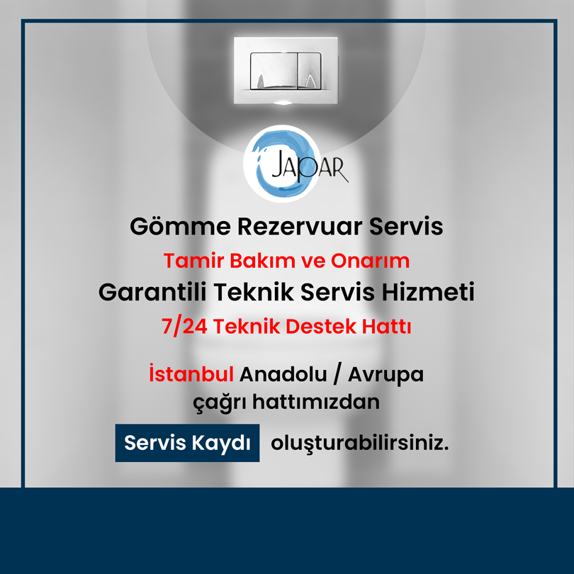 Japar Gömme Rezervuar Servisi