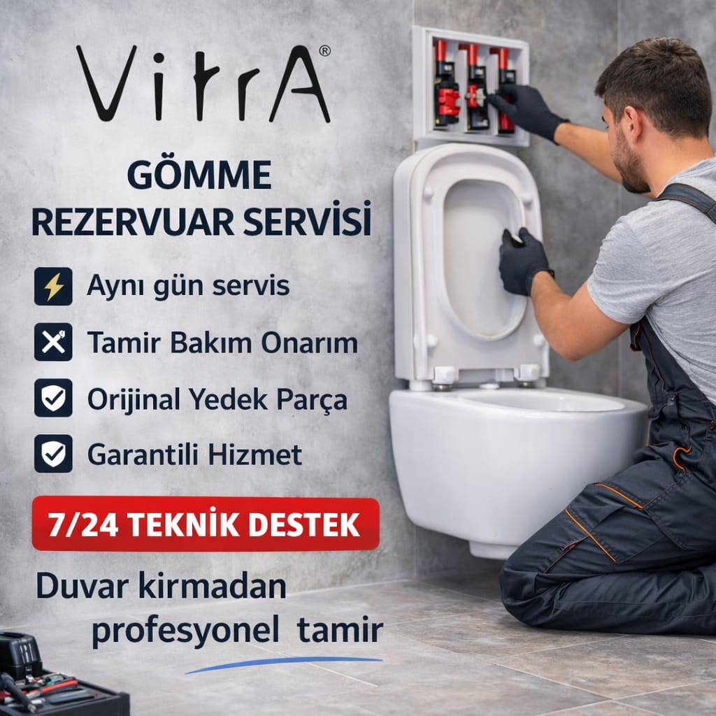 Vitra Gömme Rezervuar Servisi